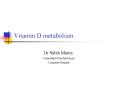 Vitamin D metabolism PowerPoint PPT Presentation