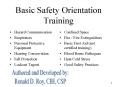 Basic Safety Orientation Training PowerPoint PPT Presentation
