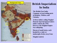 British Imperialism In India