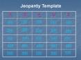 Jeopardy Template PowerPoint PPT Presentation