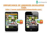 android developer tools