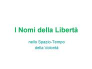 I Nomi della Libert