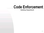 Code Enforcement