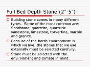 Full Bed Depth Stone (2