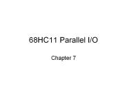 68HC11 Parallel I/O