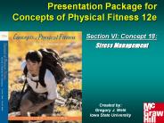 Presentation Package for Concepts of Physical Fitness 12e