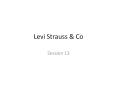 Levi Strauss PowerPoint PPT Presentation