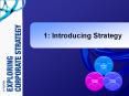 1: Introducing Strategy PowerPoint PPT Presentation