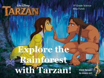 Explore the Rainforest with Tarzan!