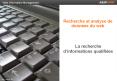 Recherche et analyse de donn PowerPoint PPT Presentation