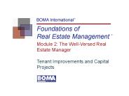 Foundations of Real Estate Management