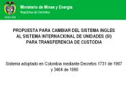 PROPUESTA PARA CAMBIAR DEL SISTEMA INGL