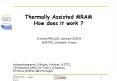 Thermally Assisted MRAM How does it work ? PowerPoint PPT Presentation