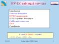HV-LV, cabling PowerPoint PPT Presentation