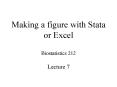 Making a figure with Stata or Excel PowerPoint PPT Presentation