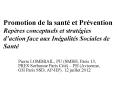 Promotion de la sant PowerPoint PPT Presentation