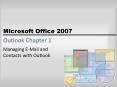 Outlook Chapter 1 PowerPoint PPT Presentation