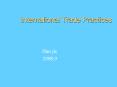 International Trade Practices PowerPoint PPT Presentation