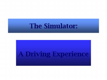 presentation player overlay