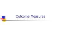 Outcome Measures