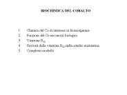 BIOCHIMICA DEL COBALTO