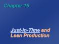 Just-In-Time and Lean Production PowerPoint PPT Presentation