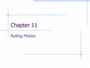 Rolling Motion