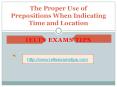 IELTS Training - Prepositions PowerPoint PPT Presentation