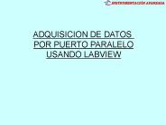ADQUISICION DE DATOS