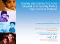Quality Assistance Activities Aligned with Quality Rating Improvement Systems PowerPoint PPT Presentation