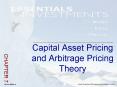 Capital Asset Pricing and Arbitrage Pricing Theory PowerPoint PPT Presentation