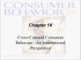 Cross-Cultural Consumer Behavior: An International Perspective PowerPoint PPT Presentation
