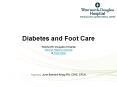 Diabetes and Foot Care  Wentworth-Douglass Hospital Wound Healing Institute PowerPoint PPT Presentation