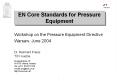 EN Core Standards for Pressure Equipment PowerPoint PPT Presentation
