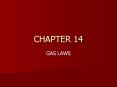 GAS LAWS PowerPoint PPT Presentation