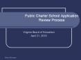 Public Charter School Application Review Process PowerPoint PPT Presentation