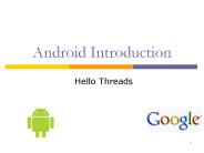 Android Introduction