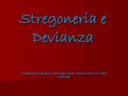 Stregoneria e Devianza
