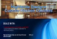 Highlands Designs Custom Kitchen Cabinet