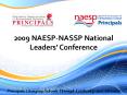 2009 NAESP-NASSP National Leaders PowerPoint PPT Presentation