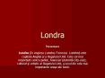 Londra PowerPoint PPT Presentation