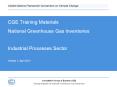 CGE Training Materials National Greenhouse Gas Inventories PowerPoint PPT Presentation
