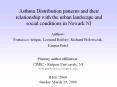 Asthma Distribution patterns and their relationship with the urban landscape and social conditions in Newark NJ PowerPoint PPT Presentation