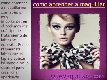 como aprender a maquillar