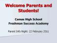 Welcome%20Parents%20and%20Students! PowerPoint PPT Presentation