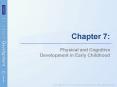 Physical and Cognitive Development in Early Childhood PowerPoint PPT Presentation