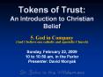 Tokens of Trust: An Introduction to Christian Belief PowerPoint PPT Presentation