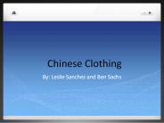 Chinese Clothing
