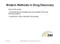 Modern Methods in Drug Discovery PowerPoint PPT Presentation