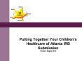 Putting Together Your Children PowerPoint PPT Presentation